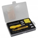 18-piece transparent tool box set